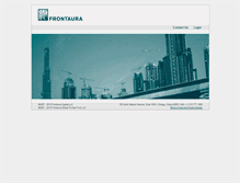 Tablet Screenshot of frontauracapital.com